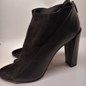 Vince Camuto open toe booties